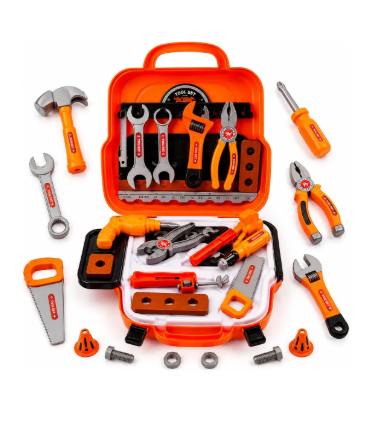 Kit Ferramentas Infantil 3 em 1